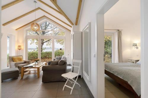 Ένα ή περισσότερα κρεβάτια σε δωμάτιο στο Kirschuferhaus