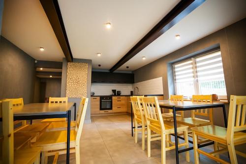 Köök või kööginurk majutusasutuses Istebna Pełna Chata II