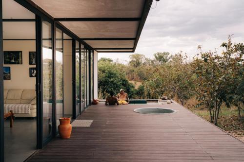 Κήπος έξω από το Casa Melodia - AC, Rio e Ofuro Cavalcante