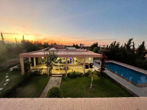 Bazén v ubytování Agafay Olivium nebo v jeho okolí