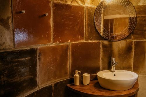 Koupelna v ubytování Casa con chimenea y vista al valle - Cal Valeriet