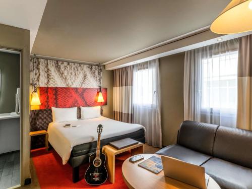 Postel nebo postele na pokoji v ubytování ibis Le Havre Centre