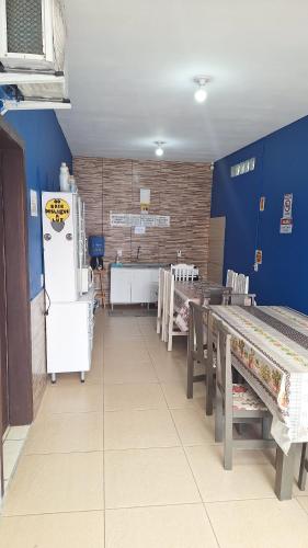 Η κουζίνα ή μικρή κουζίνα στο Pousada JOSHUA