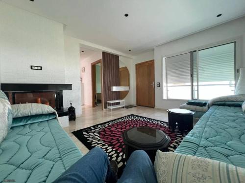 Posezení v ubytování Villa for rent in Rabat, near the beach