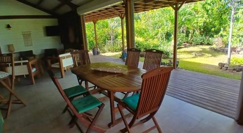 Κήπος έξω από το Villa Ti Colibri