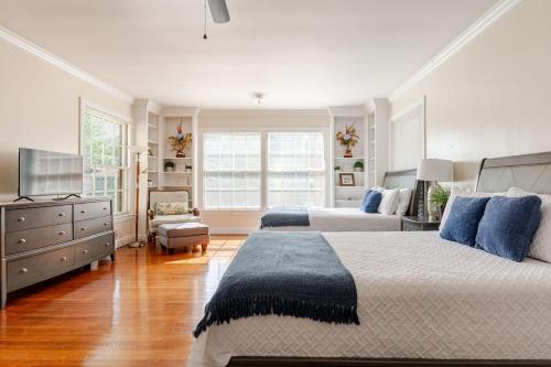 Ένα ή περισσότερα κρεβάτια σε δωμάτιο στο Ida's Oasis