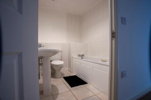 Koupelna v ubytování Flat in Newcastle upon Tyne