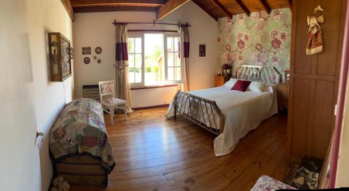 Postel nebo postele na pokoji v ubytování Hermoso Chalet 6 personas a cuadras del Mar