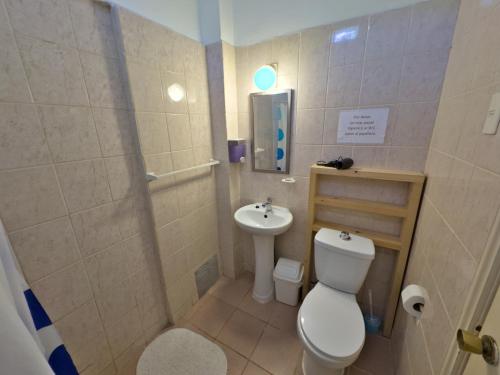 Ένα μπάνιο στο Hotel Panoramico