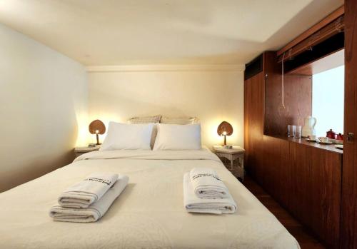 Ένα ή περισσότερα κρεβάτια σε δωμάτιο στο Chalet in Manar Complex with Full Resort Access