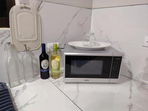 Η κουζίνα ή μικρή κουζίνα στο Casita Guarumo