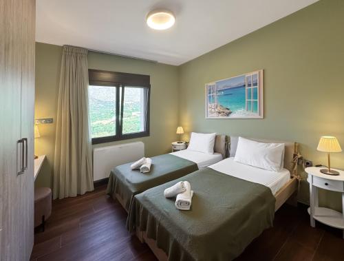 Ένα ή περισσότερα κρεβάτια σε δωμάτιο στο Amorelia Casa