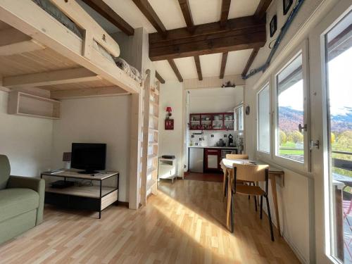 Studio cocooning à Samoëns avec balcon et WiFi au centre - FR-1-624-160