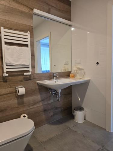 Ένα μπάνιο στο Aparthotel Apartamenty Czarna Góra 412