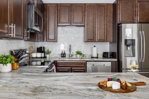 Η κουζίνα ή μικρή κουζίνα στο Fairway Mountain Escape