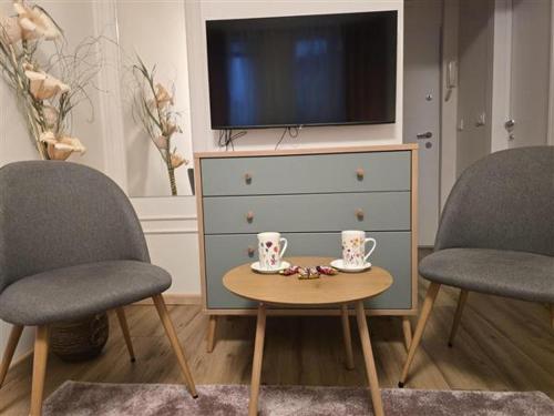 Apartman Karamelica的休息区