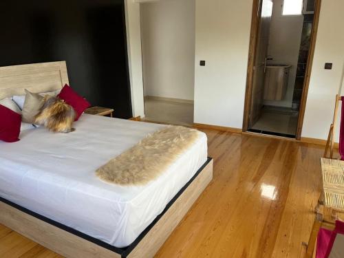 Postel nebo postele na pokoji v ubytování Dar Romane