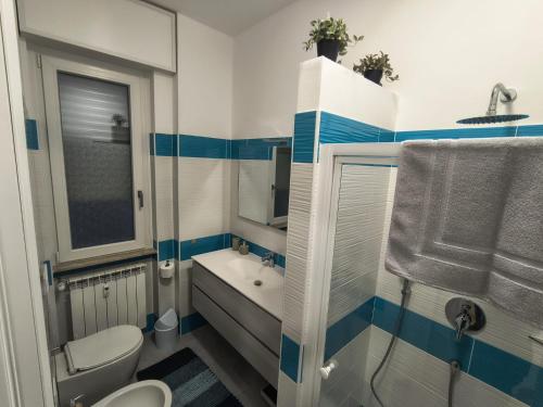 Koupelna v ubytování Bagaini Urban Flat