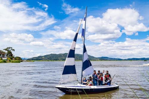 Natuurlandschap vlak bij de camping