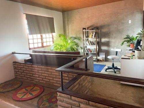 Koupelna v ubytování LATINoAMÉRICA I Casa Bucólica I Maceió I Nordeste Brasileiro