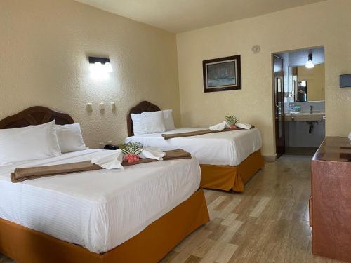 Postel nebo postele na pokoji v ubytování Eurohotel