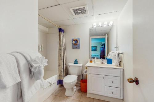 Ένα μπάνιο στο Verandas 906