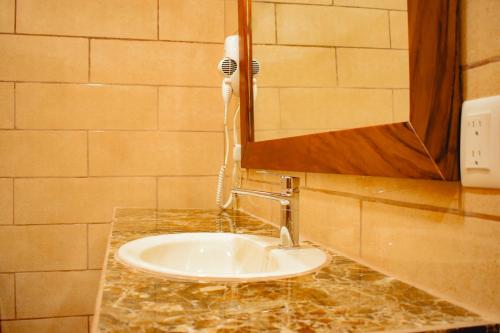 Koupelna v ubytování Arenal Descanso