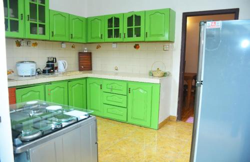 Kuchyň nebo kuchyňský kout v ubytování Art Villa Homestay