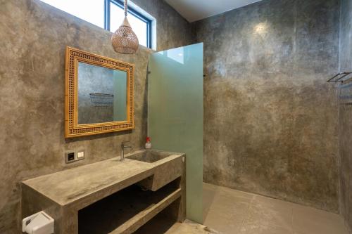 Koupelna v ubytování Chopik Villa