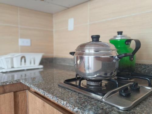 Η κουζίνα ή μικρή κουζίνα στο La Arboleda Apartamento