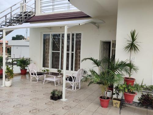 Balkón nebo terasa v ubytování The Olive Greens