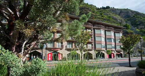 Vue générale sur la montagne ou vue sur la montagne depuis l'appartement