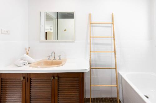 Koupelna v ubytování Rye Retro Modern Remix