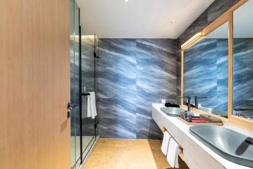 Koupelna v ubytování Zhengzhou Agricultural University, Henan Provincial Museum, Meilun Hotel