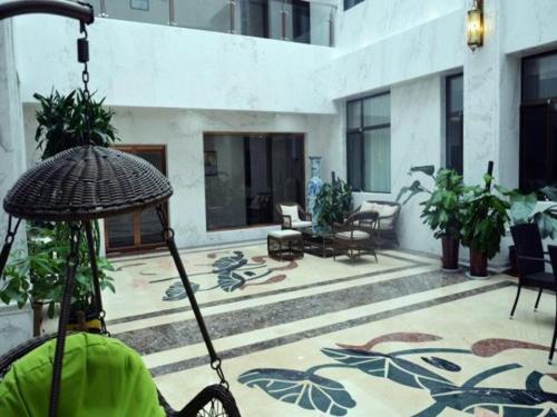 Taman di luar Jinjiang Inn Select Baoding Baiyangdian