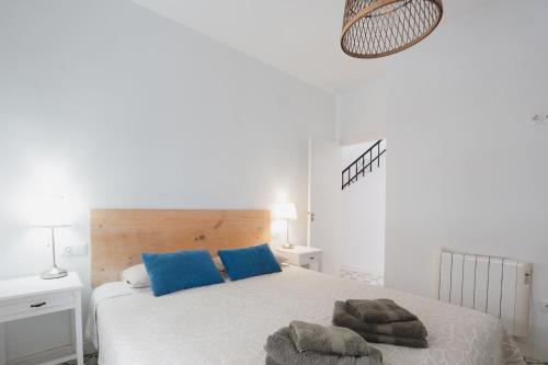 Postel nebo postele na pokoji v ubytování Casa Típica con Terraza