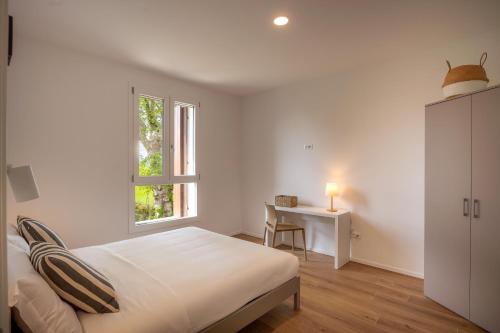 Postel nebo postele na pokoji v ubytování Barchessa Cappelletto