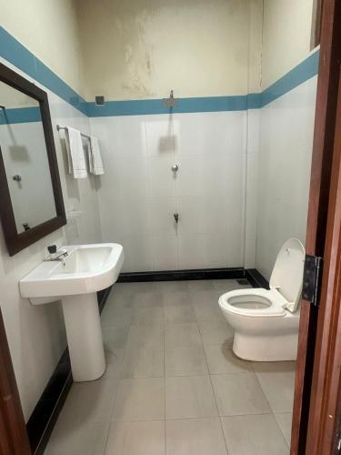 Koupelna v ubytování OrientalResort Kekirawa