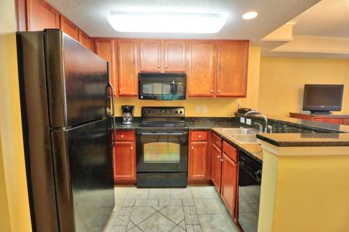 Kuchyň nebo kuchyňský kout v ubytování Anderson Ocean Club 914