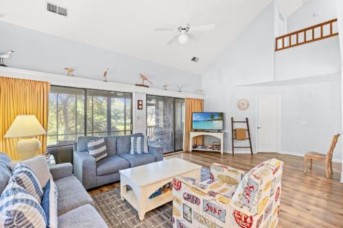 Posezení v ubytování Club Villas Unit 9D