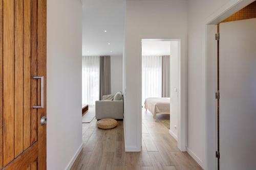 Χώρος καθιστικού στο Casa das Tordoveias