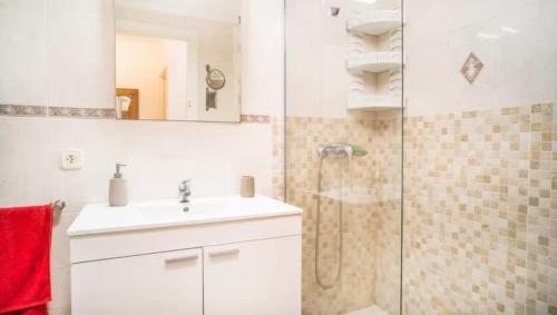 Koupelna v ubytování Almirall Playa