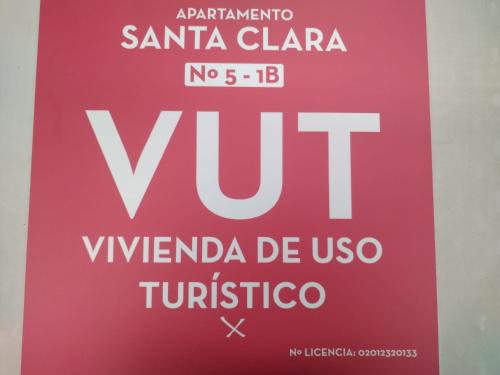 a poster for the vivitaria de uso tunica at Apartamento SANTA CLARA 5 in Villarrobledo