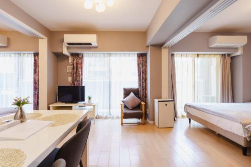 青葉邸-SORA 803-Near Dotonbori 3LDK Premium Tower Residence