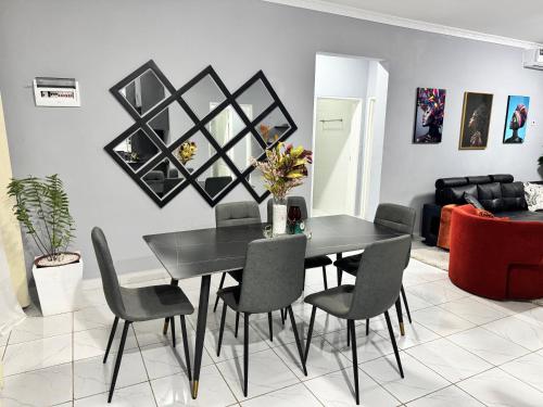 Et opholdsområde på Sunset View Apartments