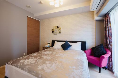 青葉邸-SORA 803-Near Dotonbori 3LDK Premium Tower Residence