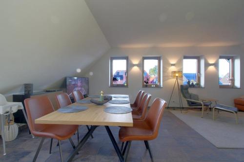 Χώρος καθιστικού στο WK7 "Ferienwohnung Küstenruhe"