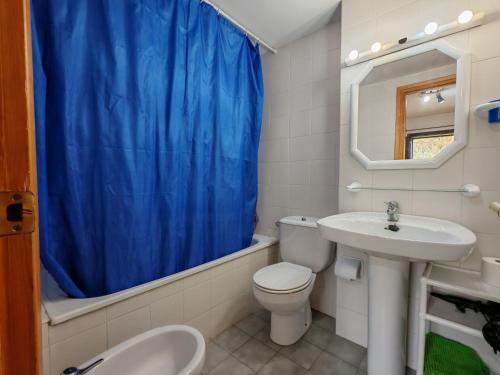 Koupelna v ubytování Chimenea, terraza y parking- Tu refugio acogedor - Besiberri 3