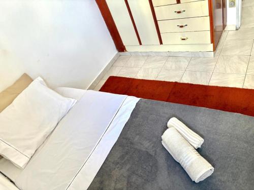 Ένα ή περισσότερα κρεβάτια σε δωμάτιο στο Apartamento inteiro