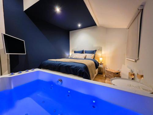 Duplex avec baignoire balnéo à 10 min de Strasbourg